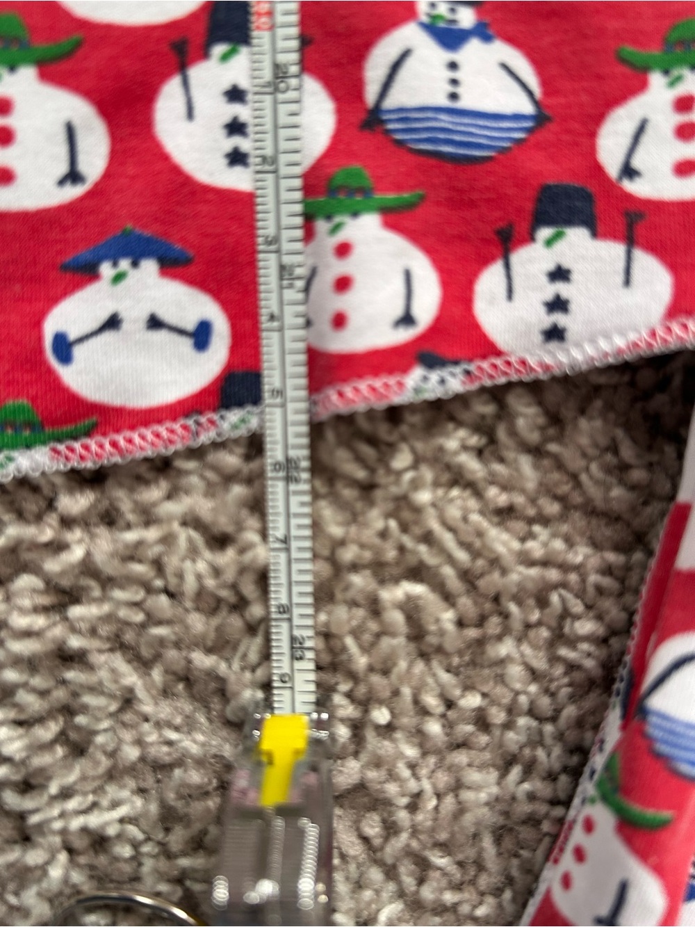 Roller Rabbit Red and White Snowman Women’s Pajama Set - Picture 5 of 8